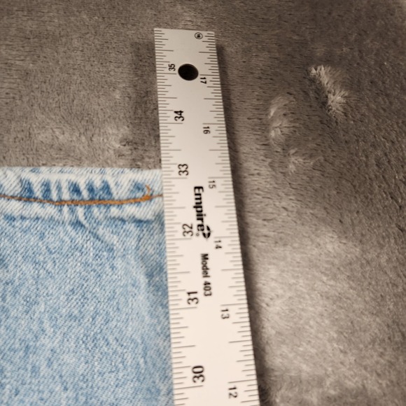 Vintage Levi's 505 Jeans‎ Men's 38X33 (Tag 40X32) Blue Straight Regular Fit 1998 - Picture 4 of 14